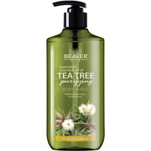 Beaver Tea Tree Body Wash 400 Ml