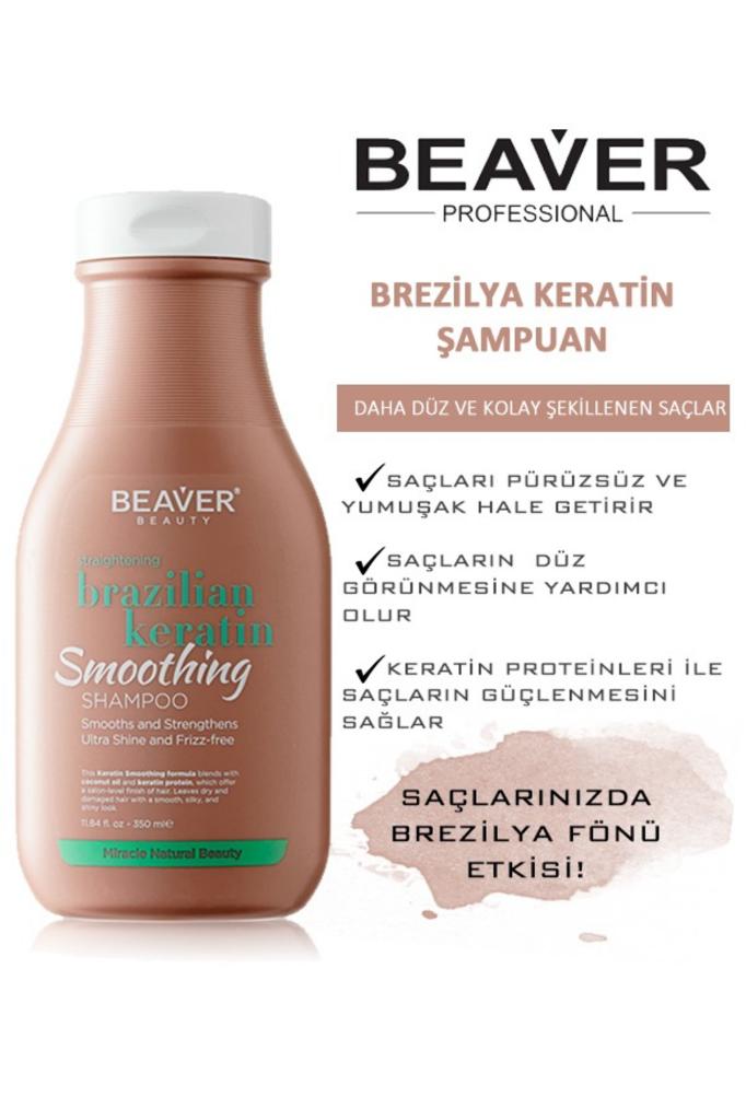Beaver Brezilian Keratin Sampuan 350 Ml