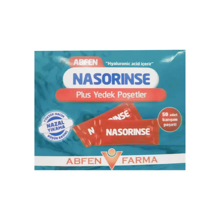 ABFEN NASORINSE PLUS 50 ADET YEDEK POŞET
