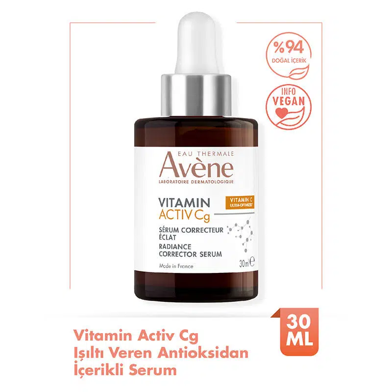 AVENE VITAMIN ACTIV CG PARLAKLIK SERUMU 30 ML