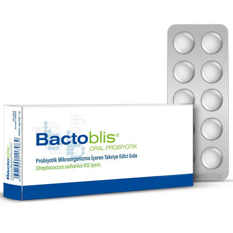 BACTOBLIS PROBİYOTİK TABLET 30 TABLETLİK AMBALAJ