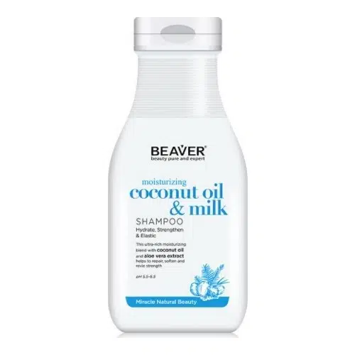 Beaver Coconut Oil&Milk Shampoo Hindistan Cevizi Yağlı ve Sütlü Şampuan 350 ml