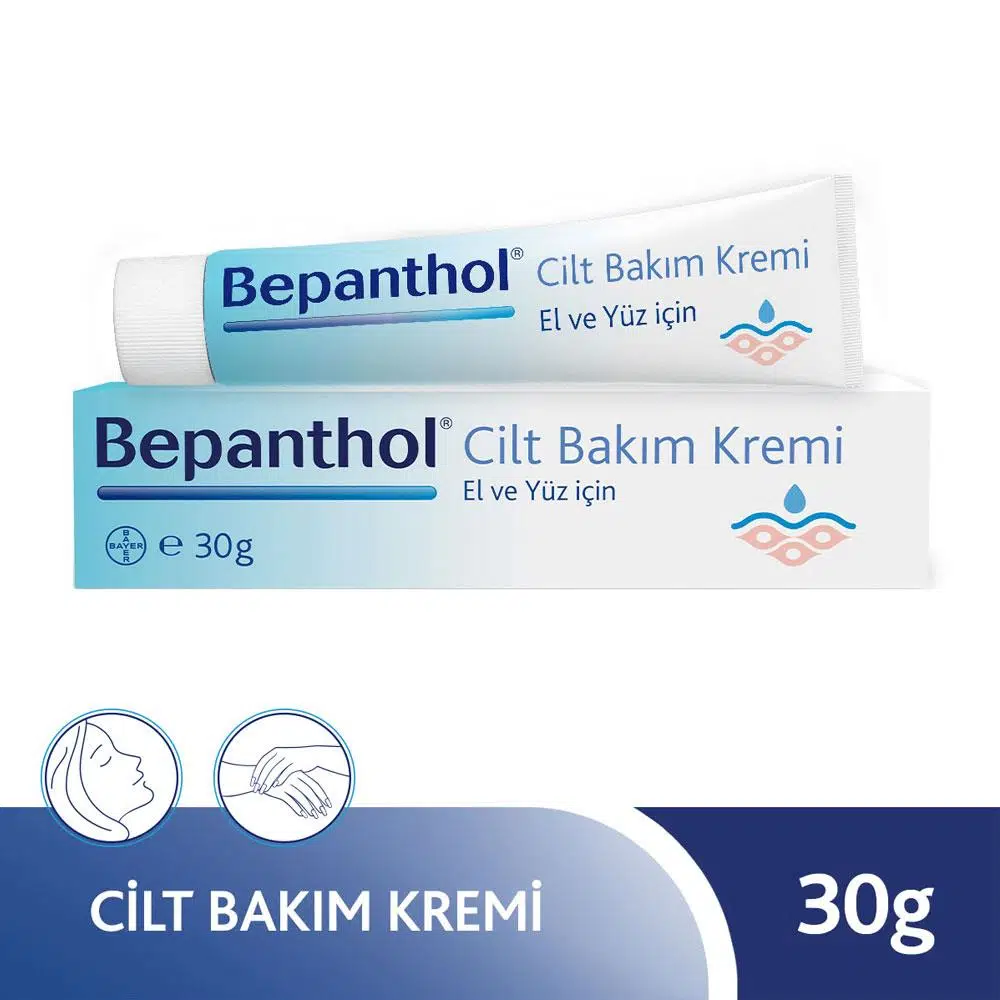 BEPANTHOL EL VE YÜZ İÇİN CİLT BAKIM KREMİ 30 GR
