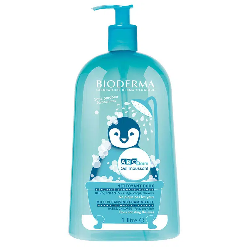 BIODERMA ABCDERM FOAMING CLEANSER 1 LT