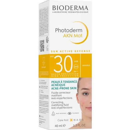 Bioderma Photoderm AKN Mat 40 ml SPF 30 Güneş Koruma Kremi