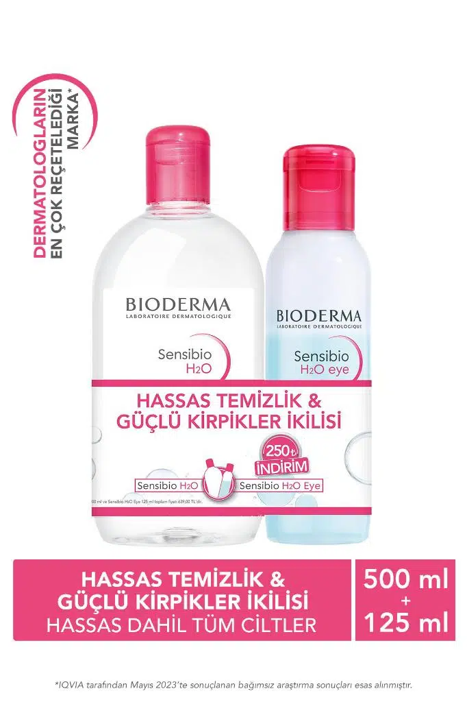 BIODERMA SENSIBIO HASSAS TEMIZLIK VE GÜÇLÜ KİRPİKLER İKİLİSİ KOFRE