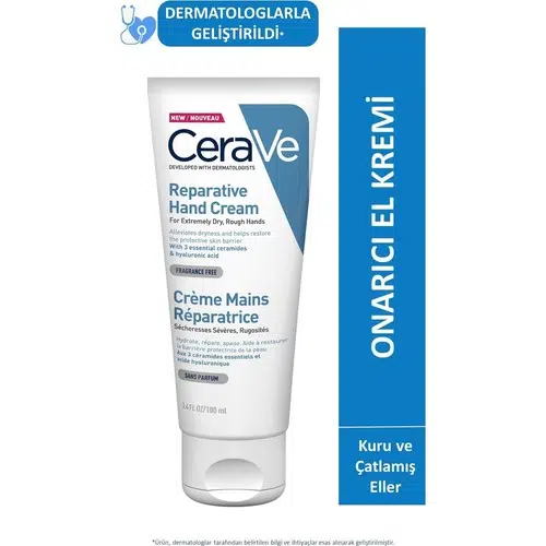Cerave Onarıcı El Kremi 100 ml