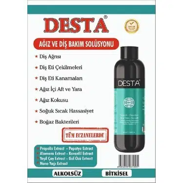 DESTA AĞIZ BAKIM SOLÜSYONU 350 ML