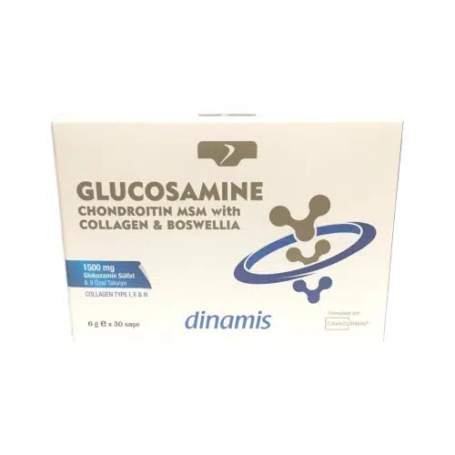 Dinamis Glucosamıne Chondroitin Msm With Collagen & Boswellia 6 gr x 30 Şase