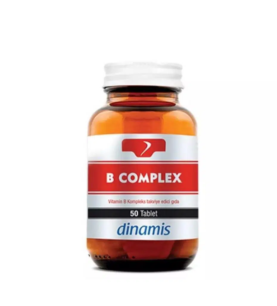 Dinamis Vitamin B Complex Takviye Edici Gıda 50 Tablet
