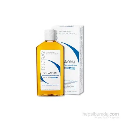 Ducray Squanorm Oily Dandruff Shampoo Kepek Karşıtı Şampuan 200 ml