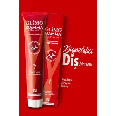 GLIMO GAMMA ULTRA WHITE BEYAZLATICI DİŞ MACUNU 75 ML