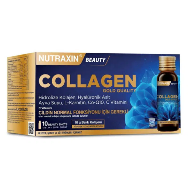 GOLD COLLAGEN - NUTRAXIN ORAL SOLÜSYON 10X50 ML ŞİŞE