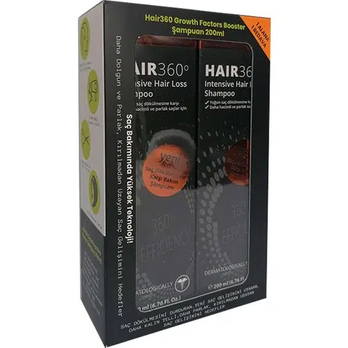 Hair 360 360 Growth Factors Booster Sampuan
