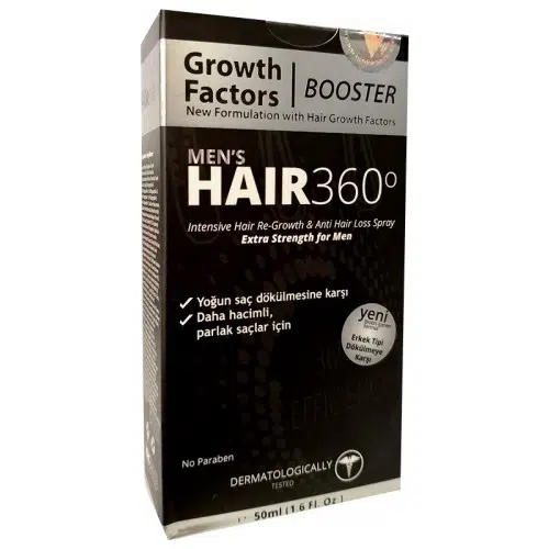 Hair 360 Men Sprey Growth Factor Booster