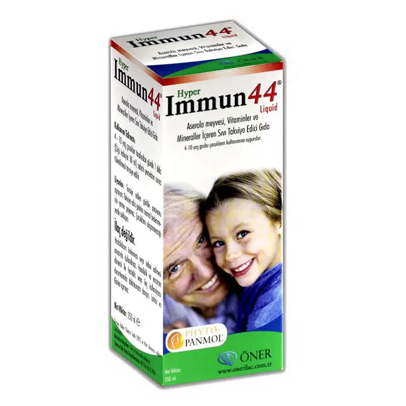 HYPER IMMUN44 ŞURUP 250 ML'LİK ŞİŞE