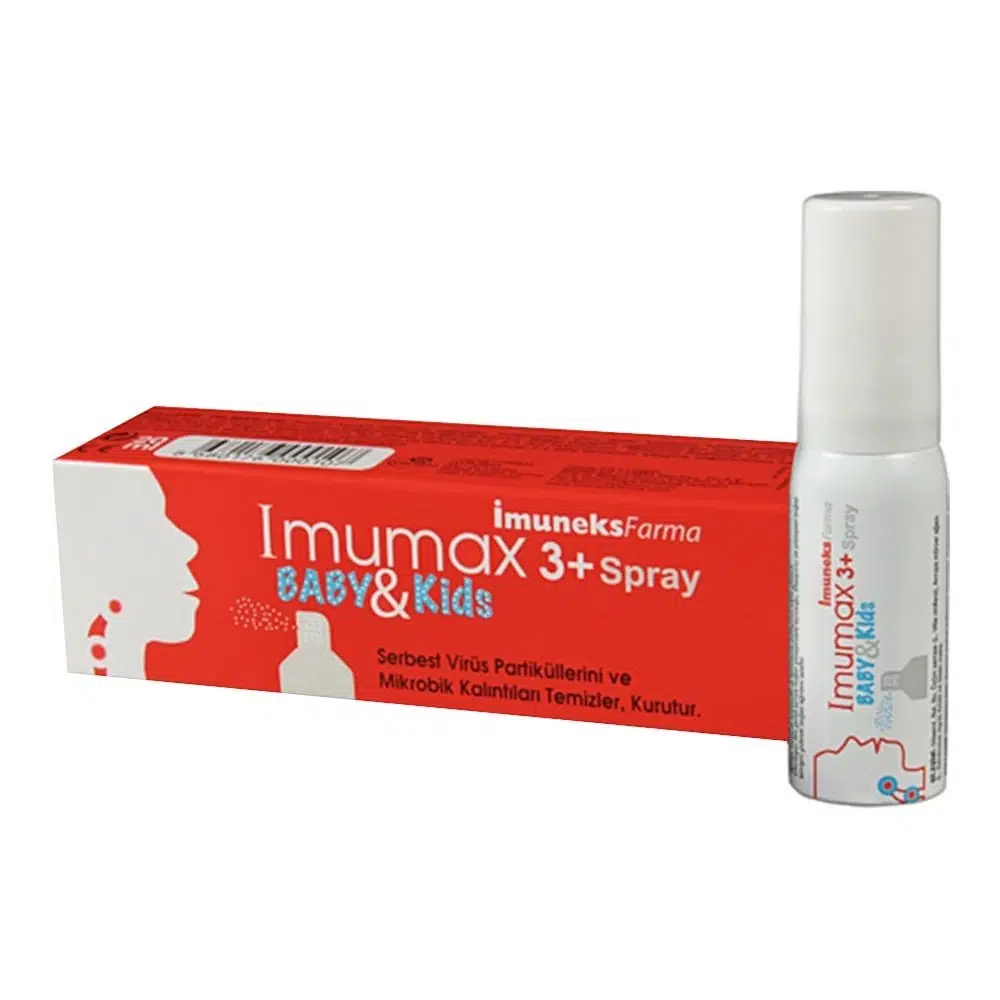 IMUNEKS IMUMAX +3 BABY/KIDS BOĞAZ SPREYİ 20 ML