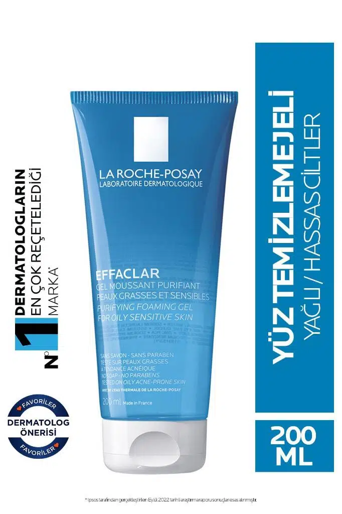 LA ROCHE POSAY EFFACLAR GEL 200 ML - Akne Eğilimli Yağlı Ciltler Için