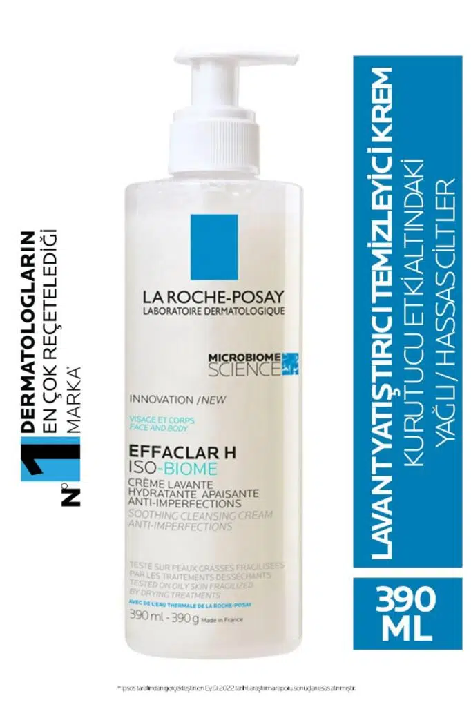 LA ROCHE POSAY EFFACLAR H ISO-BIOME Temizleyici Krem - 400 ML