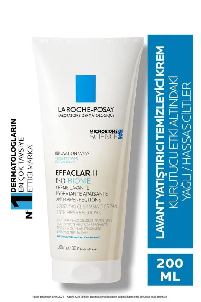 La Roche Posay Effaclar H Isobiome Lavant Yatıştırıcı Ve Temizleyici Krem 200 ML