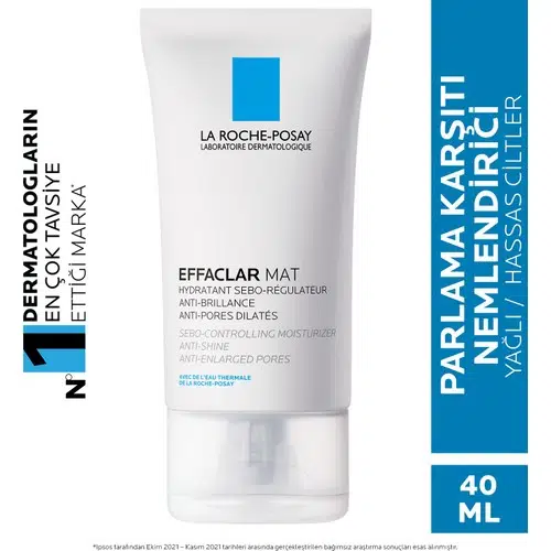 La Roche-Posay Effaclar Mat Nemlendirici Parlama Karşıtı Yağlı Ciltler 40Ml