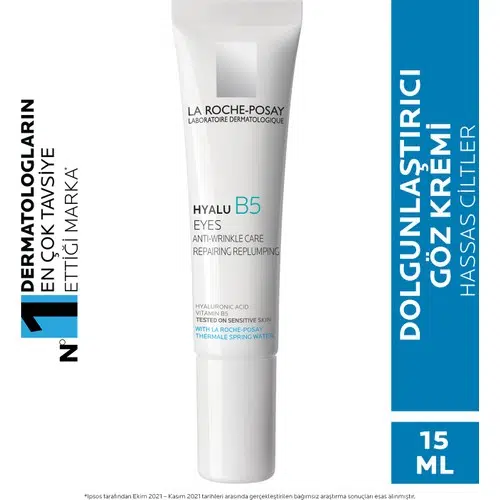 La Roche Posay Hyalu B5 Kırışıklık Karşıtı Aydınlatıcı Göz Kremi 15 ml