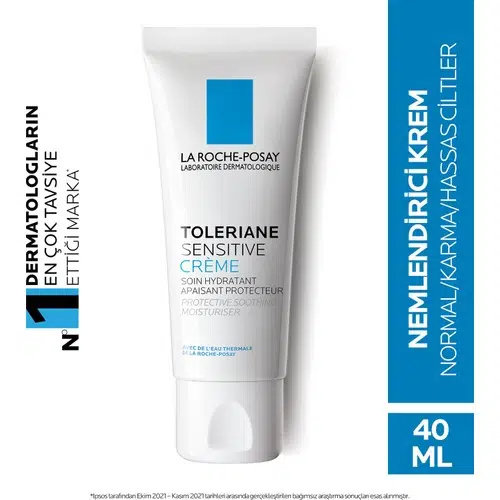 La Roche-Posay Toleriane Sensitive Riche Prebiyotik Krem Kuru/Hassas Ciltler 40Ml