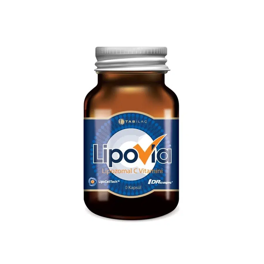 LIPOVIA LIPOZOMAL VITAMIN C İÇEREN TAKVİYE EDİCİ GIDA 30 KAPSÜL