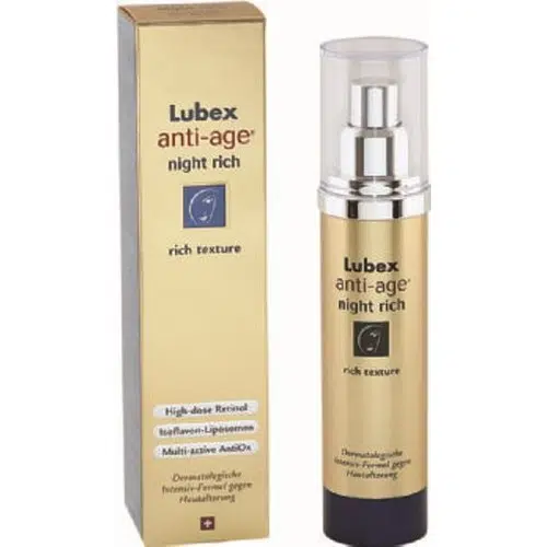 Lubex Anti Age Night Rich 50 ml - Gece Kremi