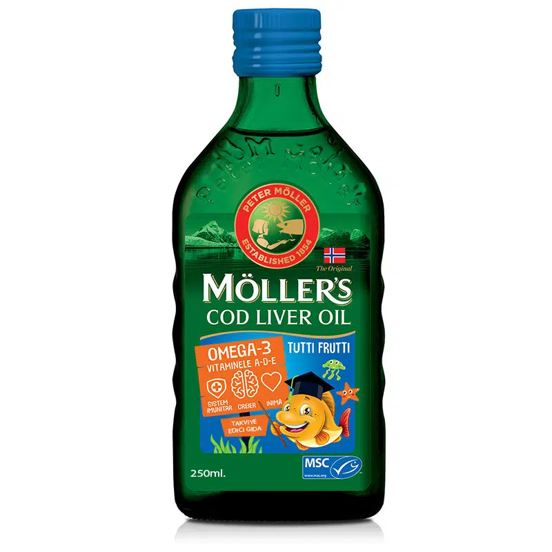 MOLLERS OMEGA 3 ŞURUP 250 ML TUTTI FRUTTI