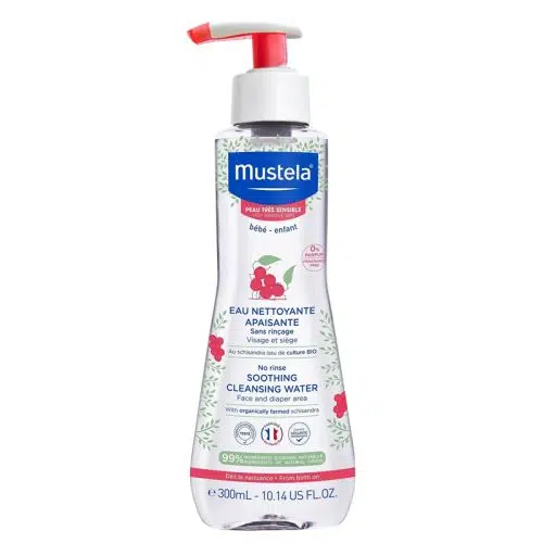 Mustela Çok Hassas Ciltler İçin Durulama Gerektirmeyen Sıvı 300 ml