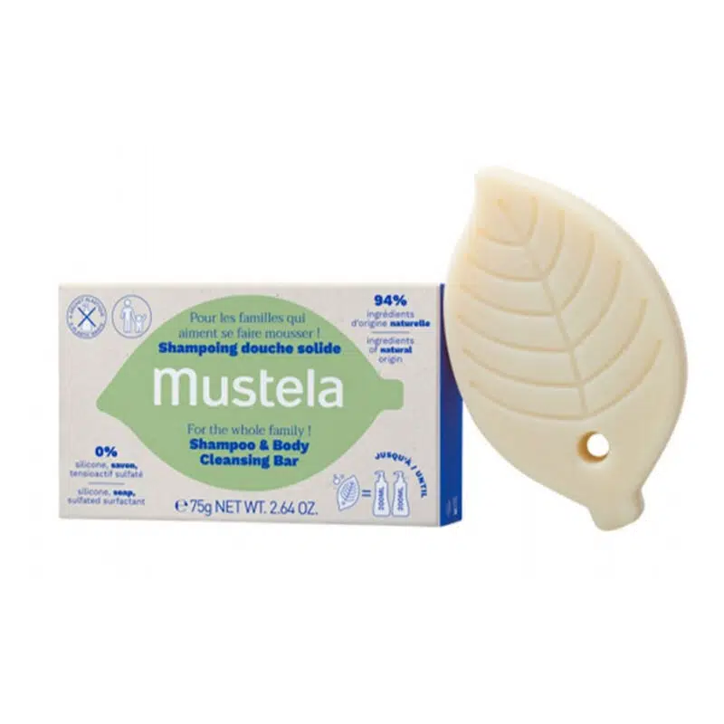 MUSTELA ŞAMPUAN VE VÜCUT TEMİZLEME BARI 75 GR