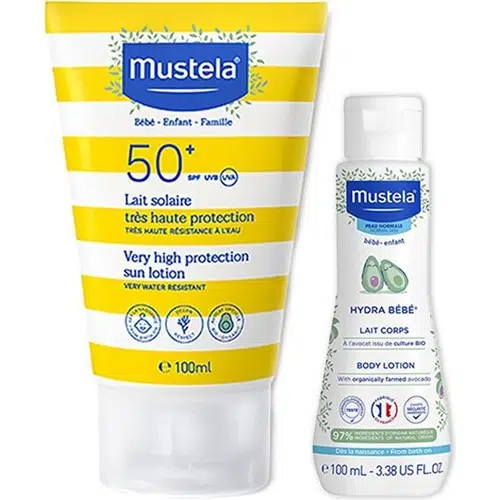 Mustela Spf 50+ Güneş Losyonu 100 ml + Vücut Losyonu 50 ml