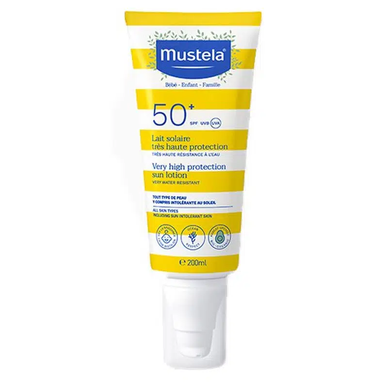MUSTELA VERY HIGH PROTECTION SUN LOTION SPF 50+ ÇOK YÜKSEK KORUMA 200 ML