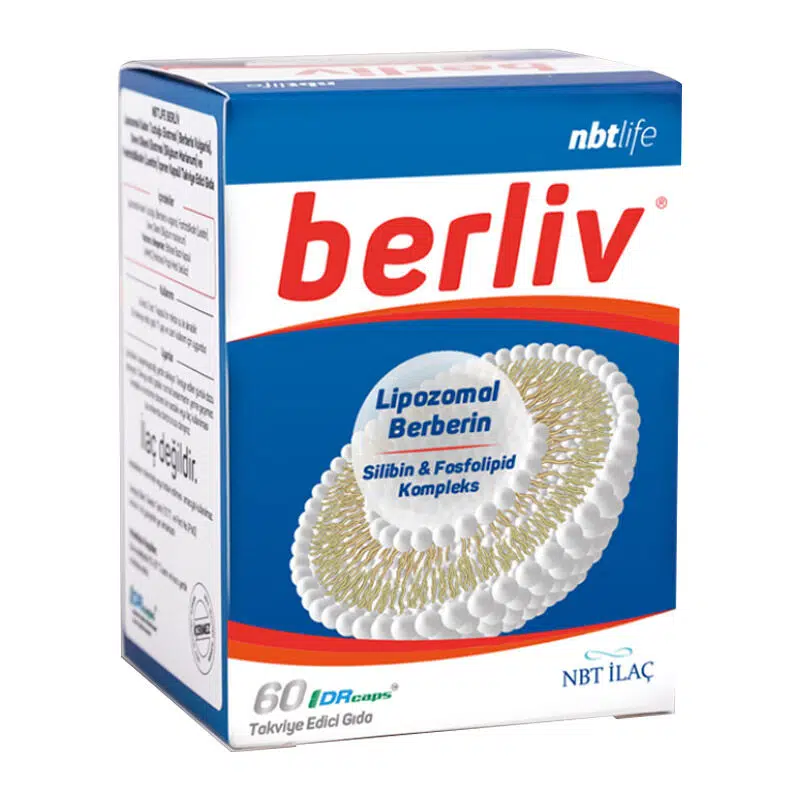 NBTLIFE BERLIV LIPOZOMAL BERBERİN İÇEREN TAKVİYE EDİCİ GIDA 60 KAPSÜL