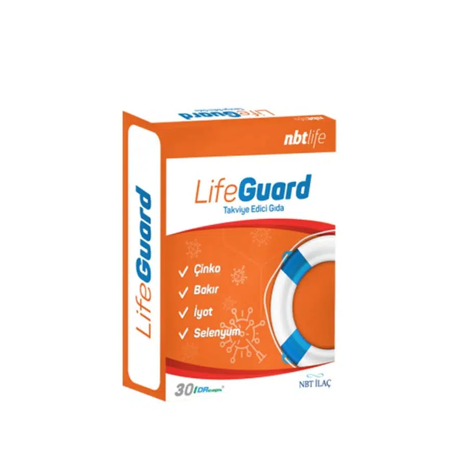 NBTLIFE LIFEGUARD TAKVİYE EDİCİ GIDA 30 KAPSÜL