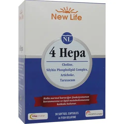 New Life 4 Hepa 30 Yumuşak Kapsül