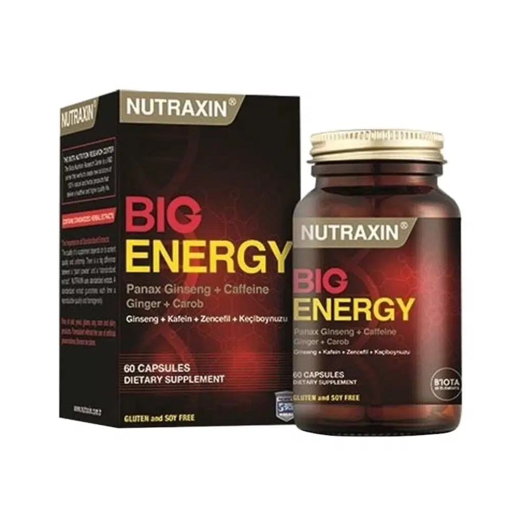 NUTRAXIN BIG ENERGY KAPSÜL 60 KAPSÜL