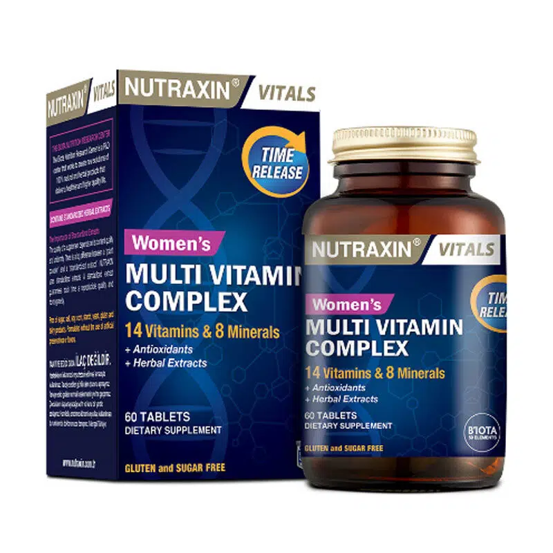 NUTRAXIN WOMEN'S MULTIVITAMIN COMPLEX 60 TABLET