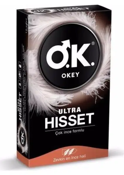 Okey Ultra Hisset Prezervatif 10 adet