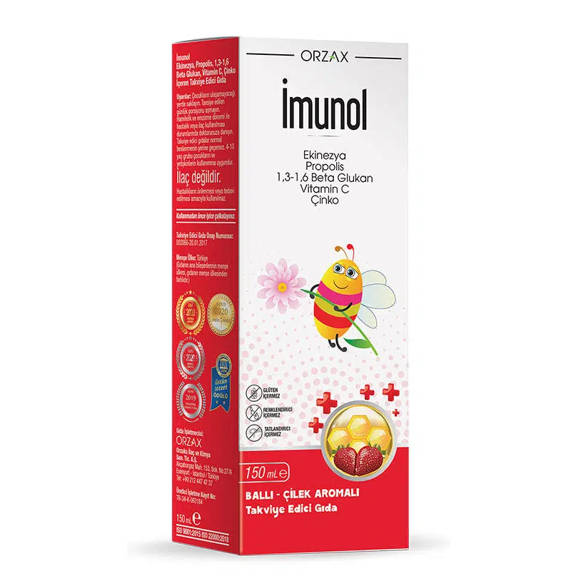 ORZAX IMUNOL ŞURUP 150 ML