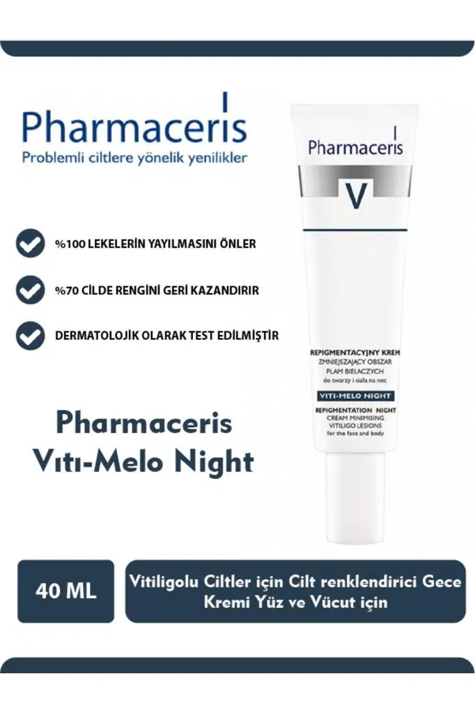 PHARMACERIS VITI-MELI REPIGMENTATION NIGHT CREAM 40 ML