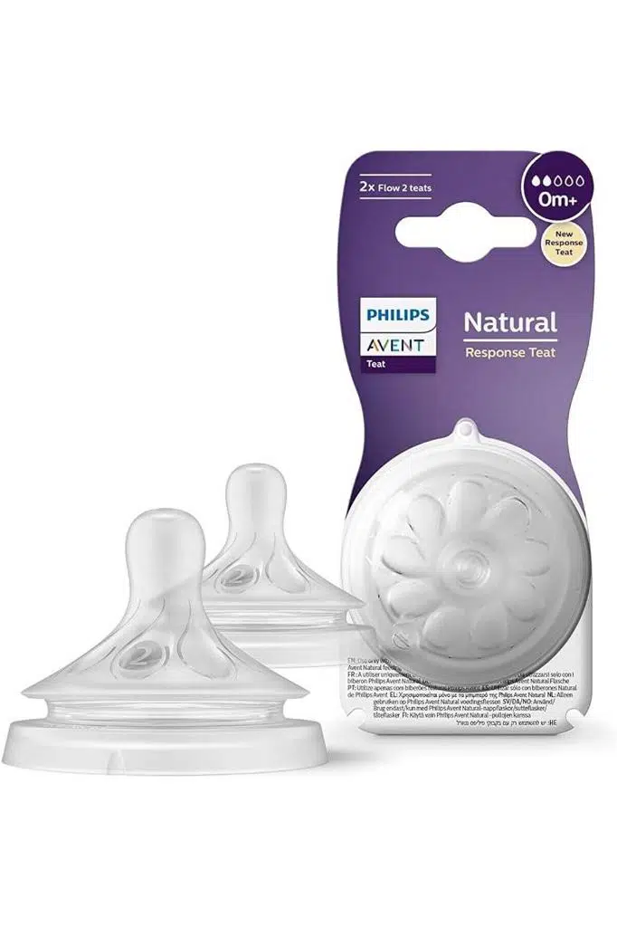 PHILIPS AVENT DOĞAL TEPKİLİ NATURAL RESPONSE 2'Lİ BİBERON EMZİĞİ 6 AY+ 6 NUMARA