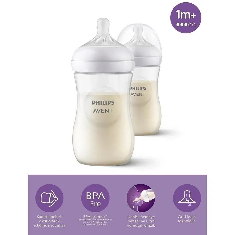 PHILIPS AVENT NATURAL RESPONSE BİBERON 260 ML 2 SET