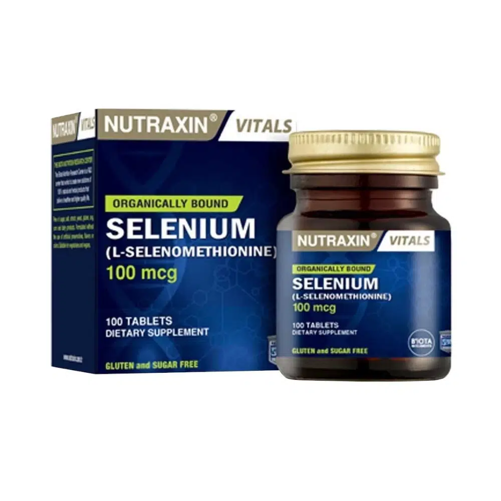 SELENIUM - NUTRAXIN TABLET 100 MCG 100 TABLETLİK AMBALAJ