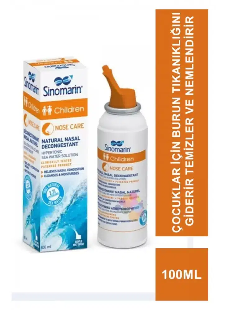 SINOMARIN ÇOCUK DENİZ SUYU SPREYİ 100ML
