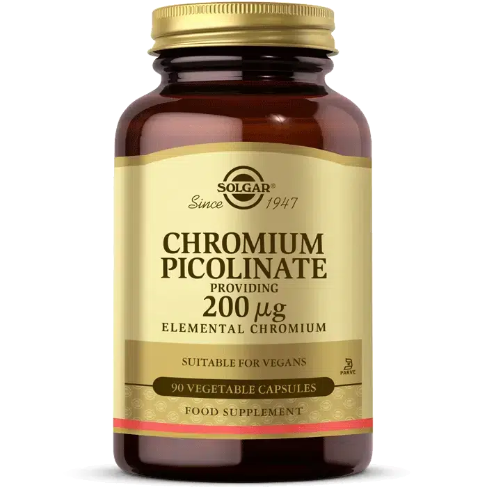 SOLGAR CHROMIUM PICOLINATE KAPSÜL 200 MCG 90 KAPSÜL