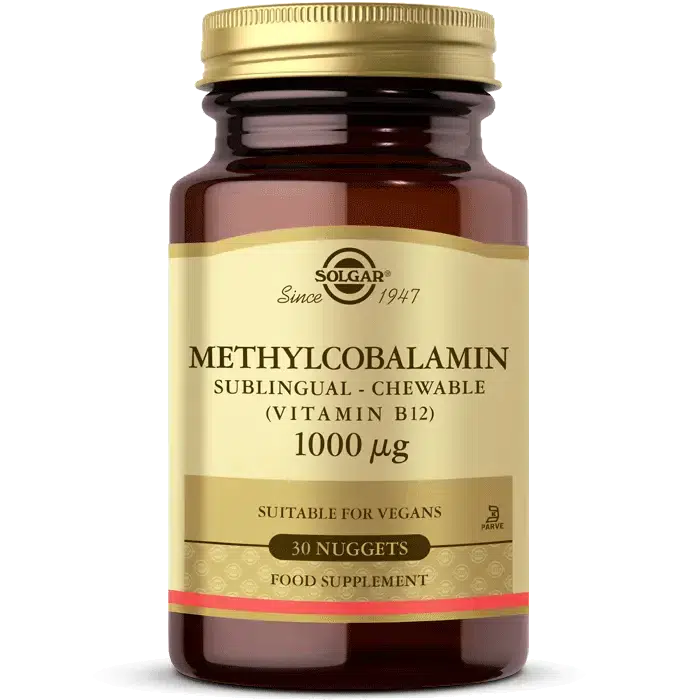 SOLGAR METHYLCOBALAMIN B12 1000MCG 30 TABLET