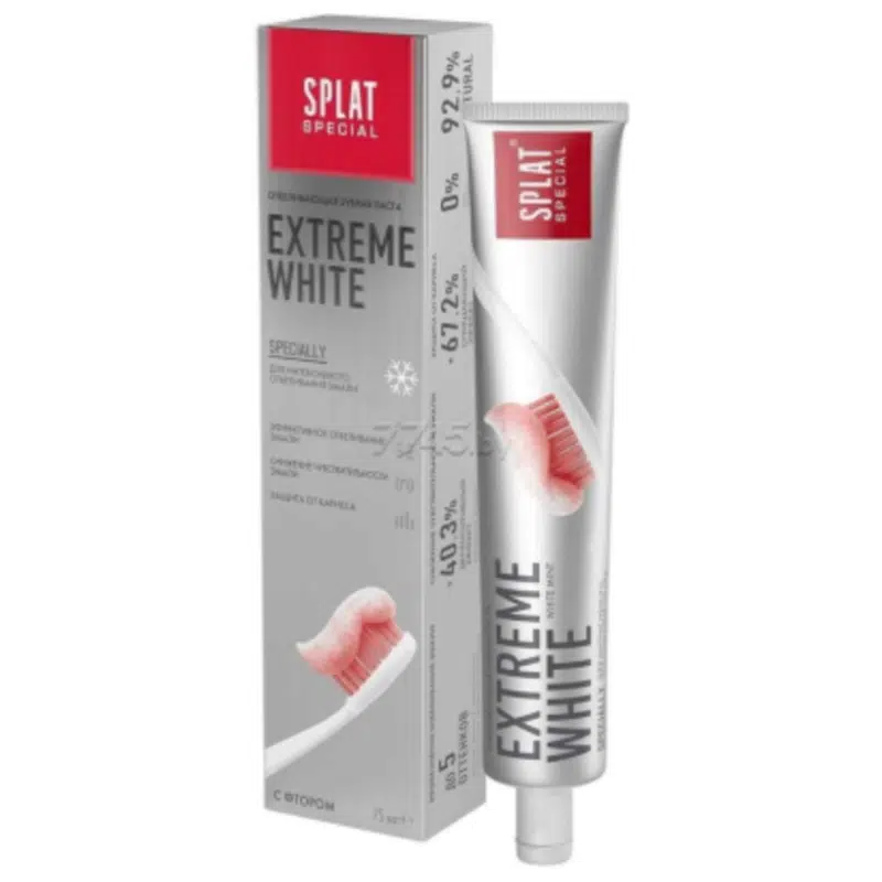 SPLAT EXTREME WHITE 75 ML BEYAZLATICI DİŞ MACUNU