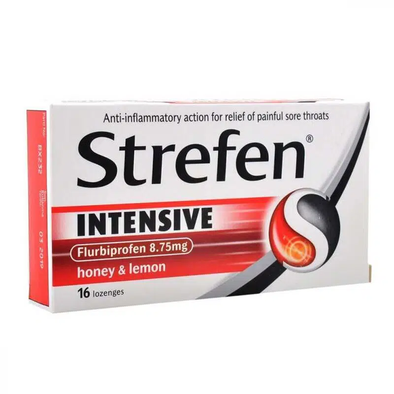 STREFEN LİMON VE BAL AROMALI PASTİL 16 PASTİLLİK BLISTER AMBALAJ